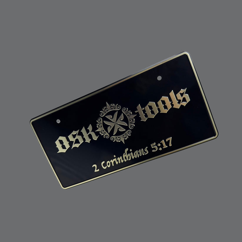 OSKtools ライセンスプレート 日本仕様 / 乗用車用-PLATJP