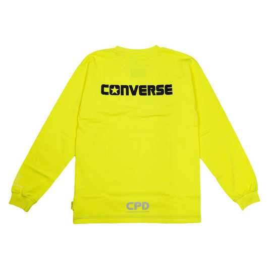 UNIVERSAL OVERALL×CONVERSE ロングスリーブTシャツ UN2413201CS-