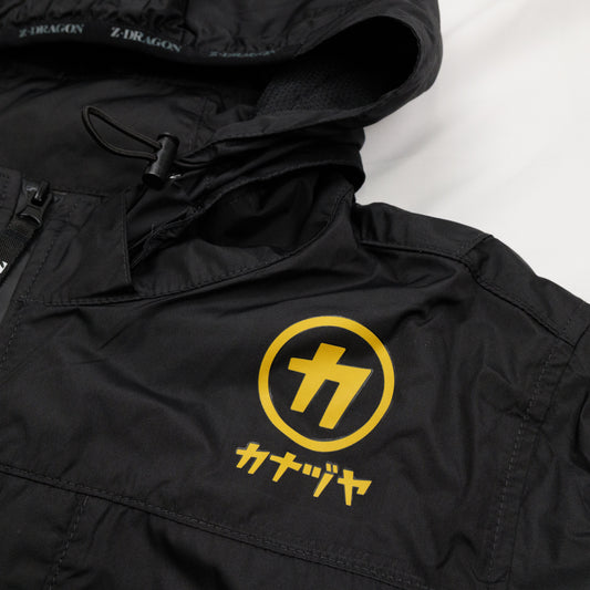 自重堂 Z-DRAGON 空調服(R) 半袖ブルゾン 74400 ブラック【 金津屋商店ロゴプリント】-