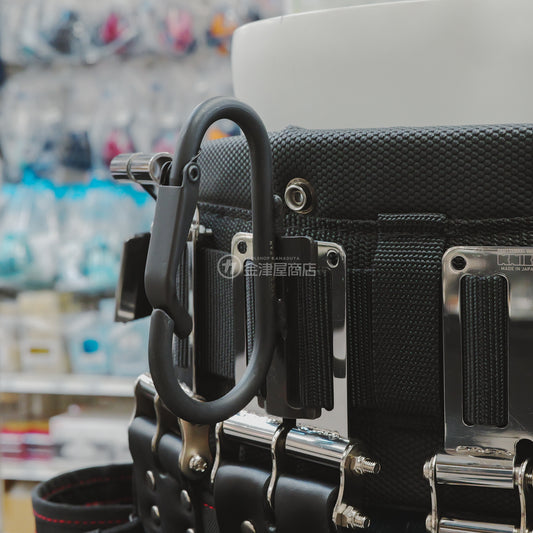 MKK 特殊黒染め 真黒カラビナ(大)SB-10-SB-10