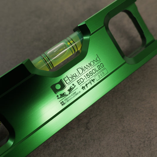 金津屋商店×エビス カラーソリッドレベル2【COLOR SOLID LEVEL2】グリーン-ED-15SOL2G