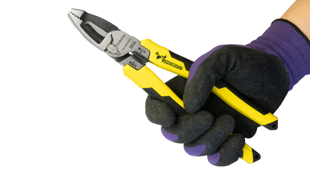 ツノダ 電工パワーVAペンチ 200mm PW-DP200TG-