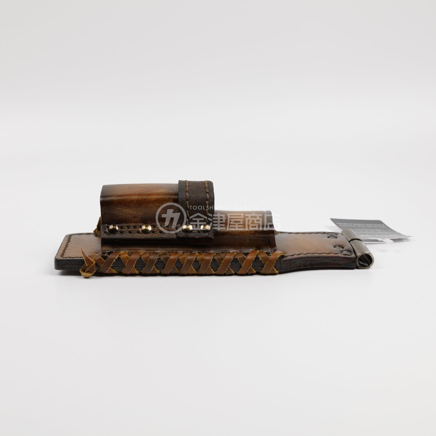 ニックス(KNICKS) チェーン式モンキー・シノ付きラチェットホルダー TIT-201MSDX【ヴィンテージカラー】追加カスタム VC革紐W巻-