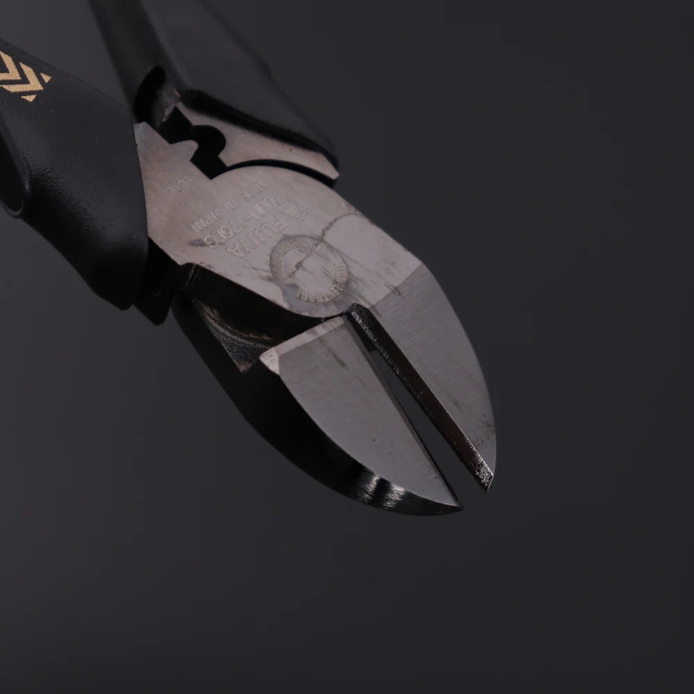 フジ矢 偏芯強力ニッパ(黒金)175mm 700N-175BG