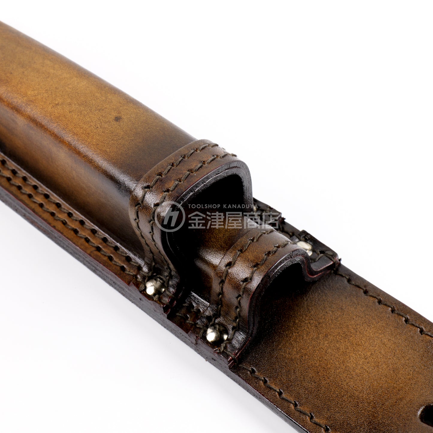 ニックス(KNICKS) チェーンタイプ親子2段ヌメ革ノミホルダー 5分~1寸用 KN-105DX【ヴィンテージカラー】-