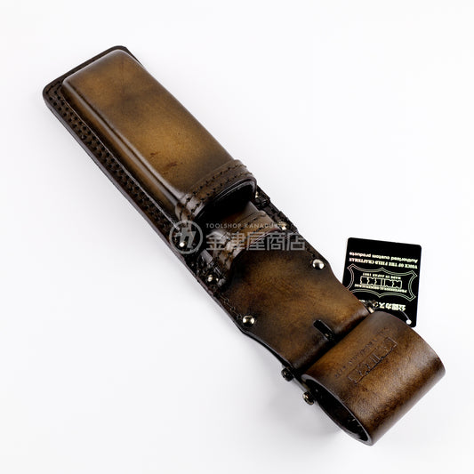 ニックス(KNICKS) チェーン式親子2段ヌメ革ノミホルダー KN-141DX【ヴィンテージカラー】-