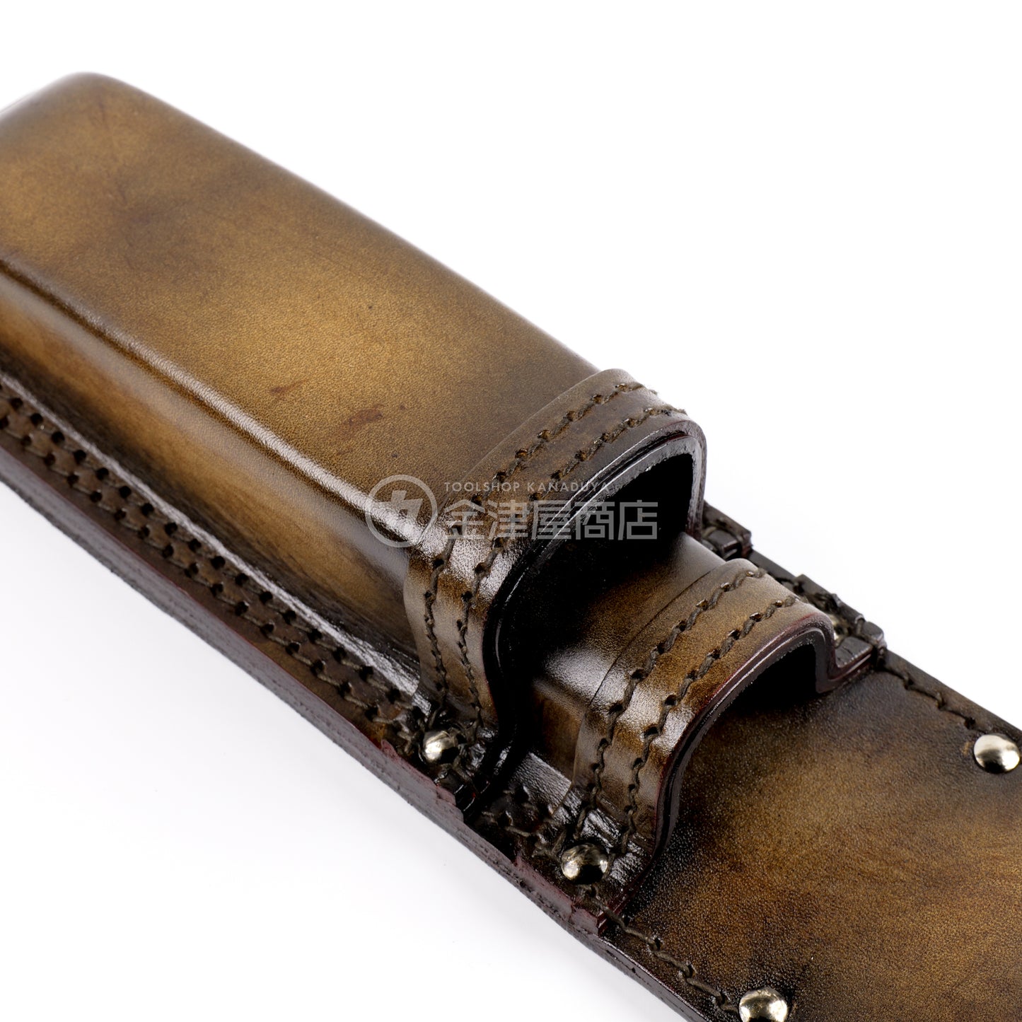 ニックス(KNICKS) チェーン式親子2段ヌメ革ノミホルダー KN-141DX【ヴィンテージカラー】-