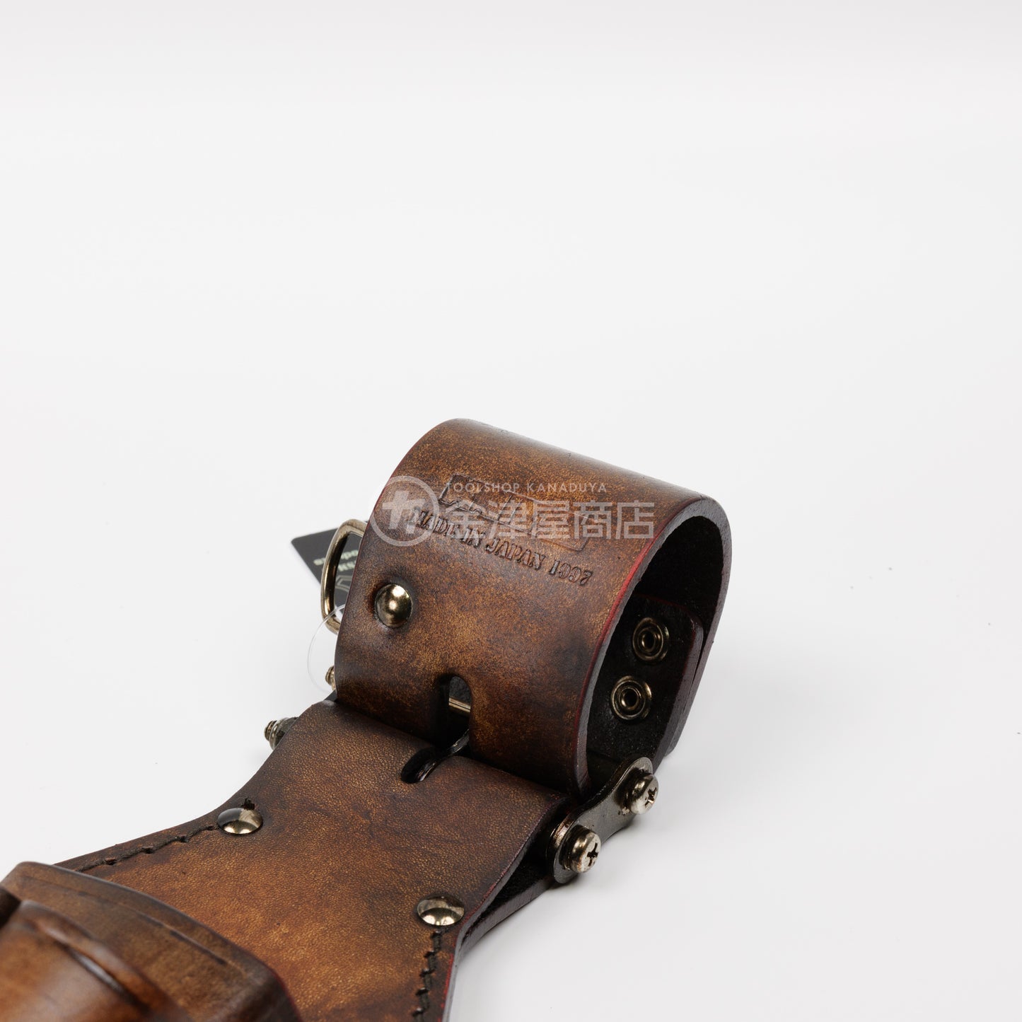 ニックス(KNICKS) チェーン式圧着ペンチ・ハンドプレスポンプライヤー・ペンチ・通信用ニッパ・ドライバーホルダー KN-505PDX【ヴィンテージカラー】-KB-505PDX-VC