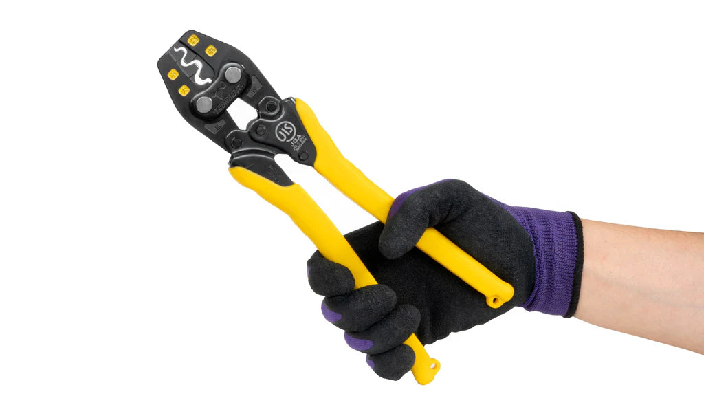 ツノダ 圧着工具 リングスリーブ用(JIS)小(1.6×2)/小/中/大 【TP-R】-TP-R