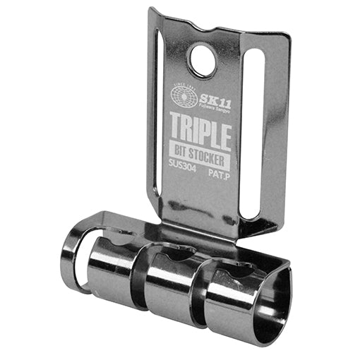 SK11 トリプルビットストッカー SSTH-TBS ブラック-SSTH-TBS