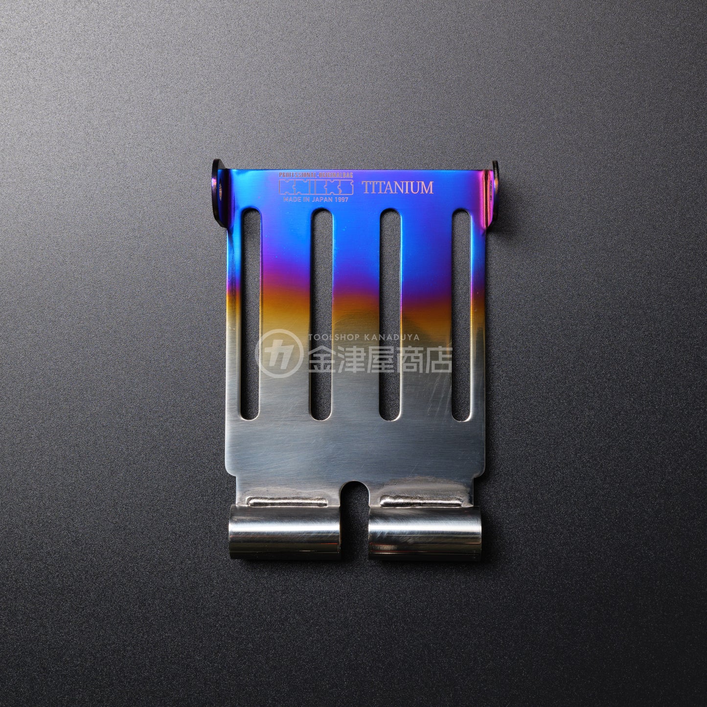 ニックス(KNICKS) アタッチメント付連結チタニウムベルトループ(焼付タイプ)TIT-25LY-TIT-25LY