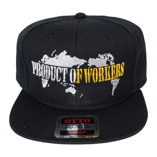 ニックス(KNICKS)プロダクトロゴ フラットバイザーキャップ ブラック-帽子-KN-CPP-金津屋商店