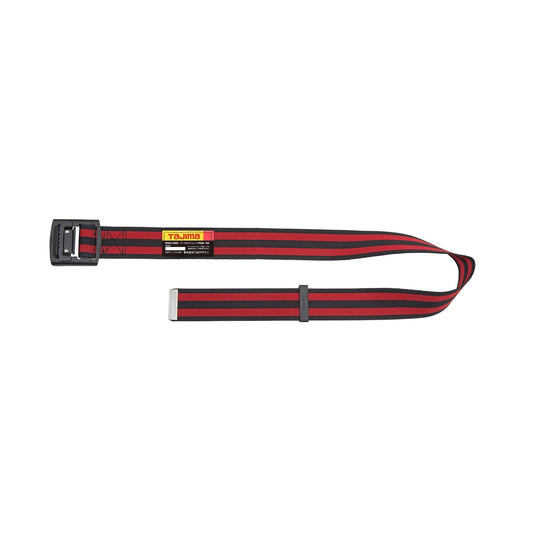 タジマ 新規格胴ベルト アルミワンフィンガーバックル ボーダー柄-ベルト類-BAM125-BRE-金津屋商店