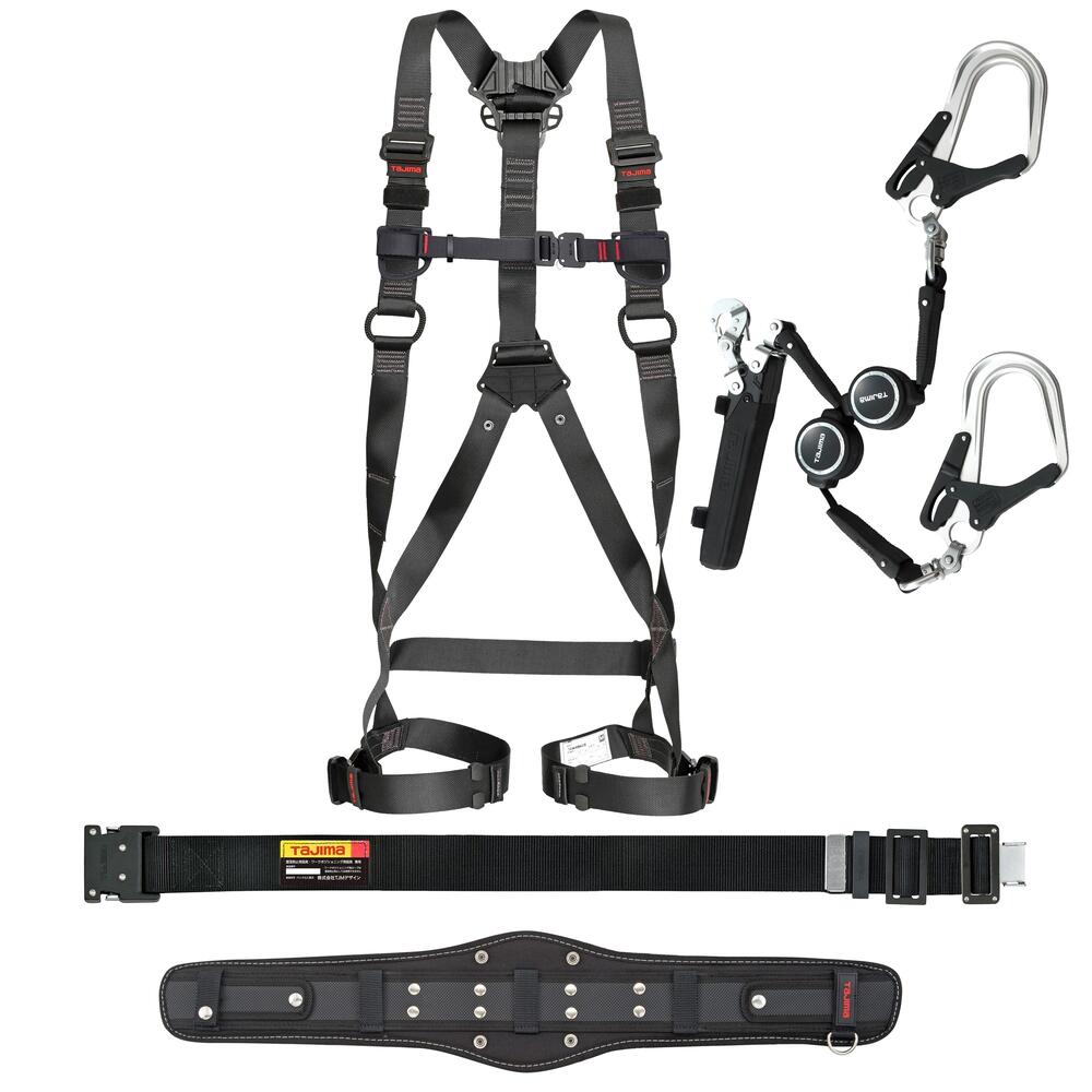 Tajima New Standard Full Harness Set Segnes 701 Winding Lanyard Separa