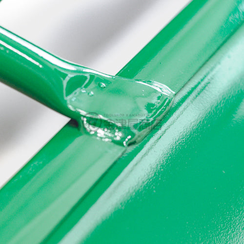 くじら印 平型 鉄製スノーダンプ 緑-スノーダンプ-金津屋商店