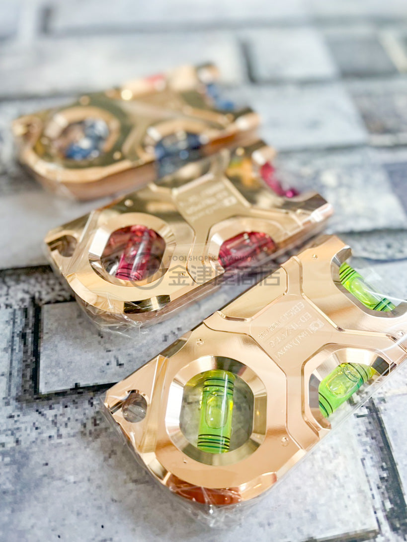 エビス×新潟精機×スワオメッキ 鳶レベル零 ピンクゴールド ED-TBZPG-