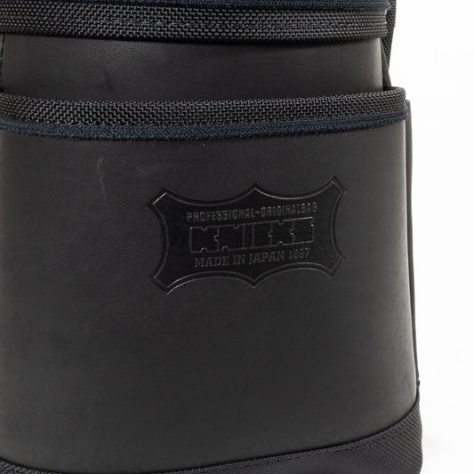 ニックス(KNICKS) 最高級硬式グローブ革建築用2段腰袋 底・縁補強タイプ KGB-201BA-腰袋-KGB-201BA-金津屋商店