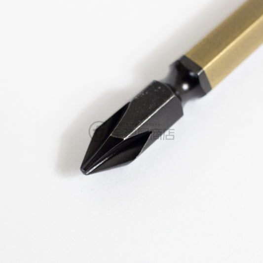 フジ矢 両頭ビット 黒金 (5本組)-ビット-金津屋商店