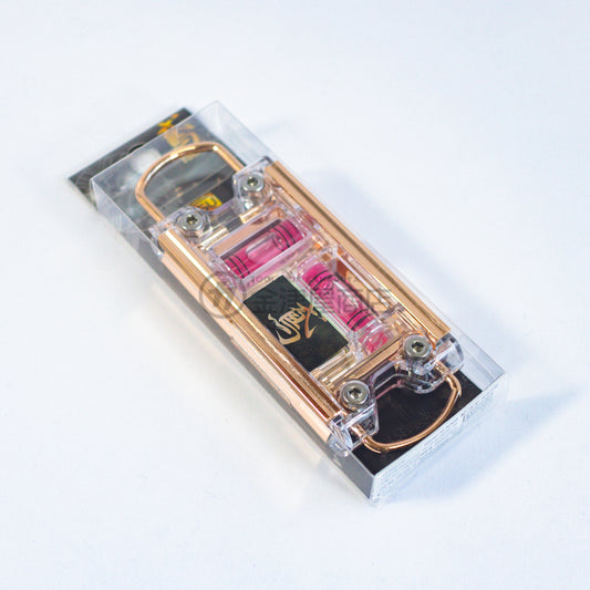 ピンクゴールドメッキ仕様 鳶レベル2 ED-TB2PG EBISU × 新潟精機 × スワオメッキコラボ商品-EDTB2PGR