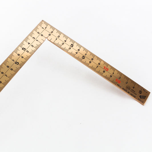 新潟精機 金鷲 曲尺 30cm 厚手広巾 快段目盛 PGMT-30CKD-曲尺-金津屋商店