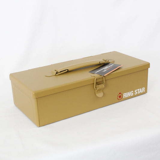 リングスター×Gran Gearコラボ商品 スチール工具箱 平型/山型 Y-350M/RST-300M-工具箱-金津屋商店