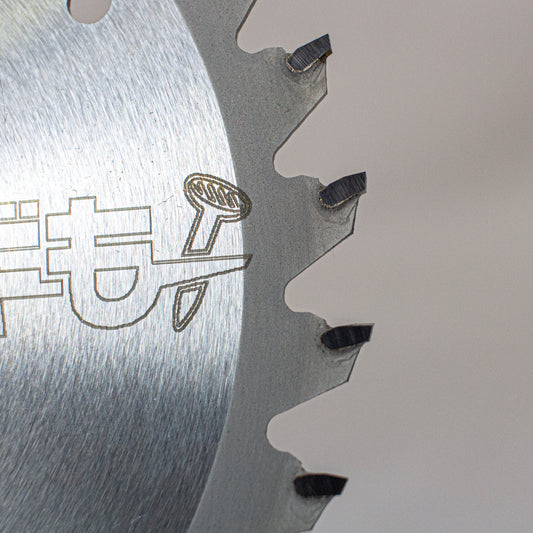 四ツ目 釘ごと切断 クギもーチップソー 埋込チップ-チップソー-金津屋商店