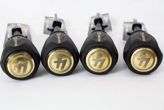 【レーザー加工品】フジ矢 貫通ドライバー(黒金)-ドライバー-金津屋商店