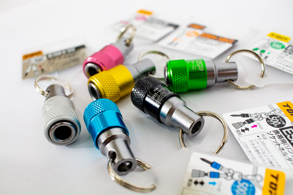 TOP工業 携帯用ソケットホルダー(リング付)ESH 6カラー-金津屋商店