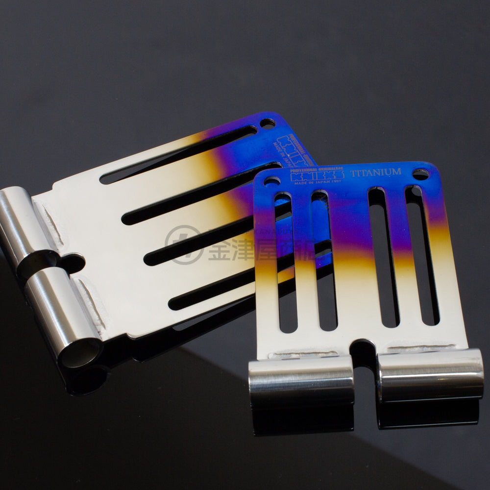 ニックス(KNICKS) 連結チタニウム1.5mmベルトループ【焼付けタイプ】TIT-15Y-金具-金津屋商店