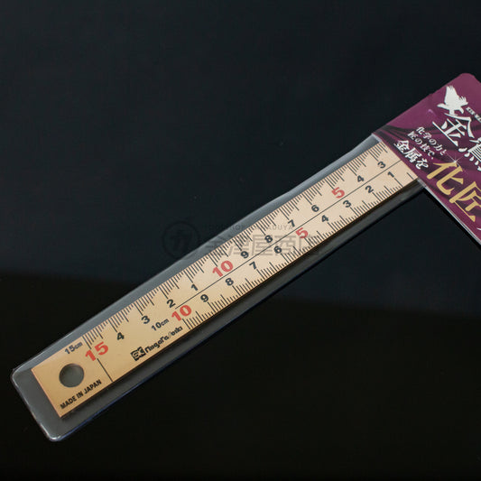 新潟精機 金鷲 曲尺 15cm 厚手広巾 快段目盛 PGMT-15CKD-曲尺-金津屋商店