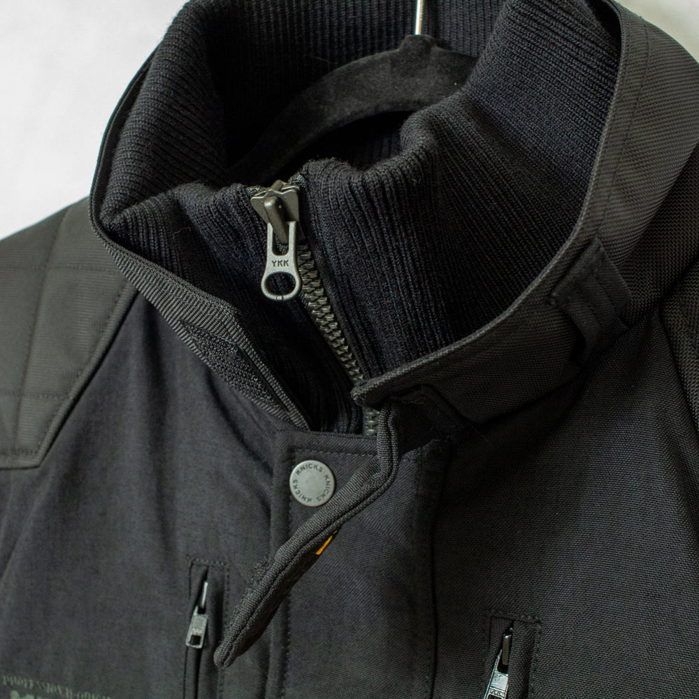 ニックス(KNICKS)コーデュラ 防寒ベスト ブラック/レッド 12504-ベスト-金津屋商店