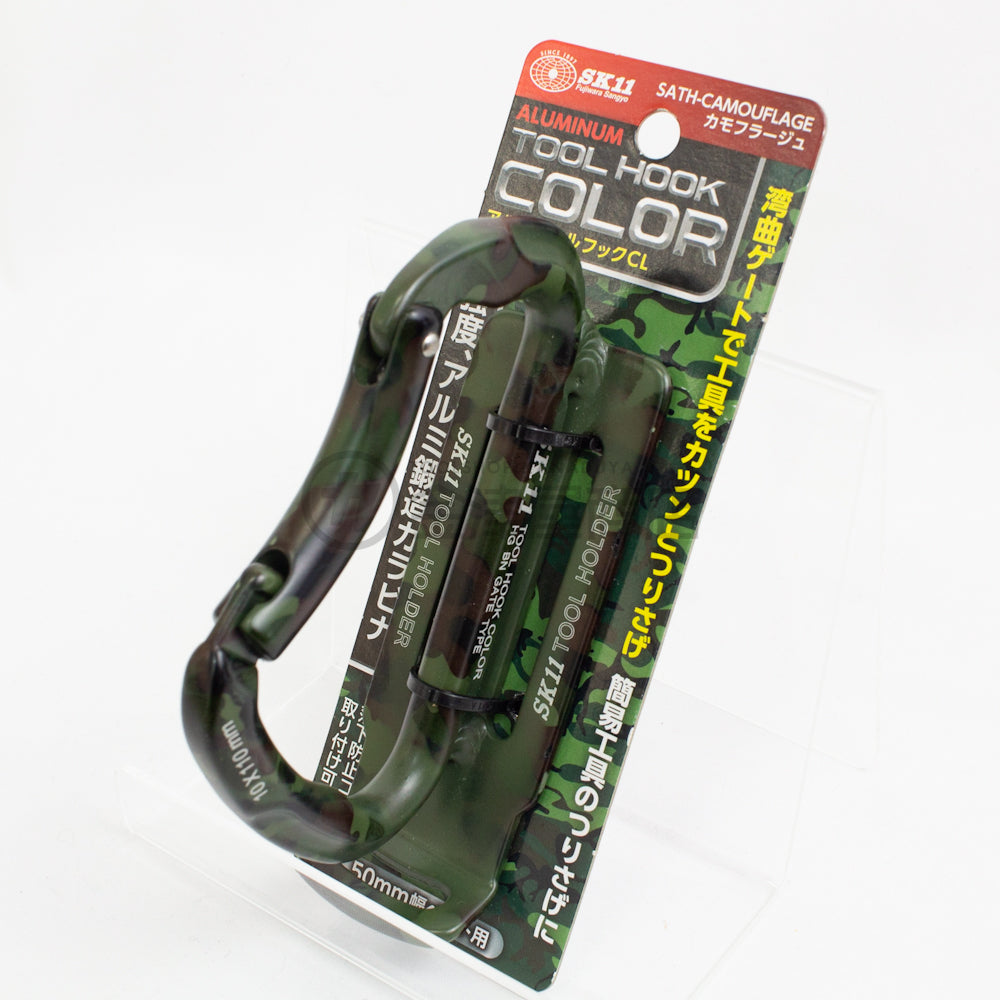 SK11 アルミツールフック 鍛造カラビナ CL SATH-M-カラビナ-金津屋商店