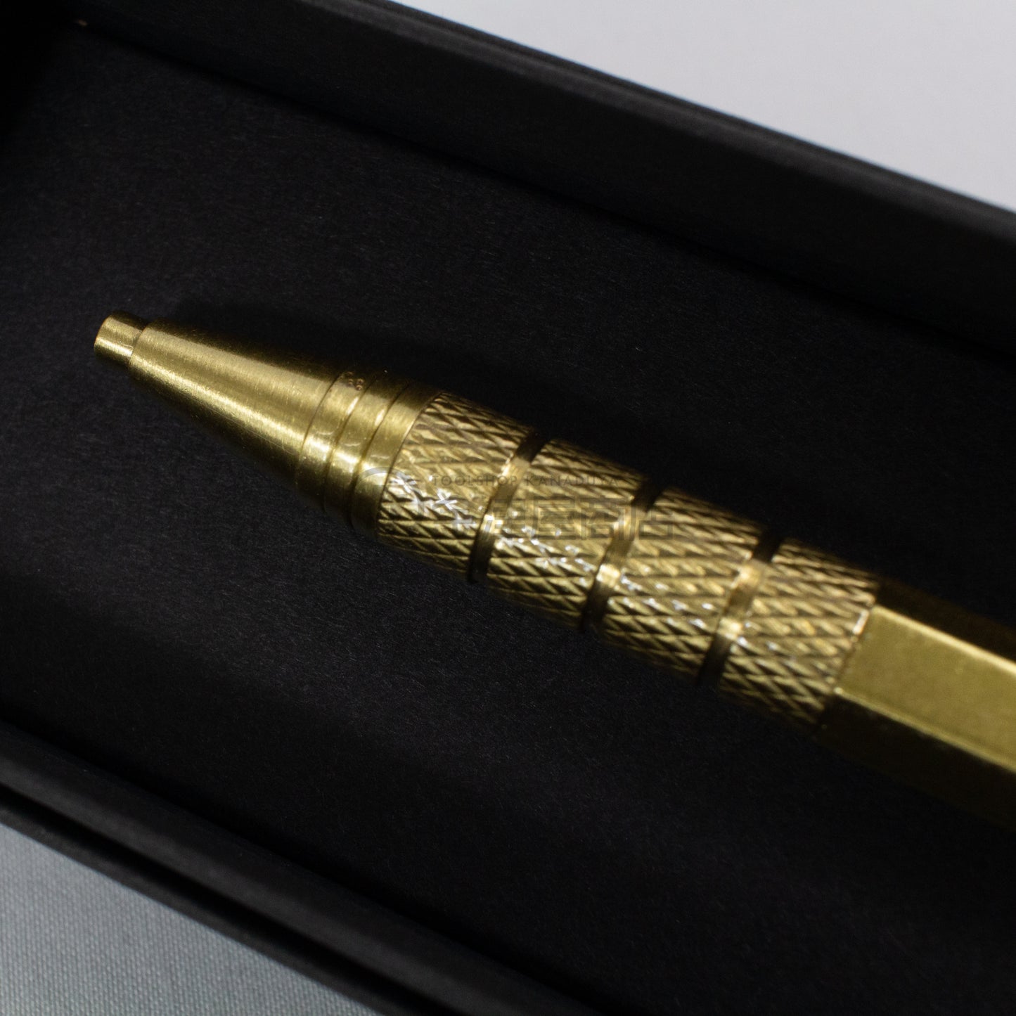 ニックス(KNICKS)祥碩堂コラボ 真鍮製建築用シャープペン 2.0mm 2H-シャープペンシル-K-SP2H-金津屋商店