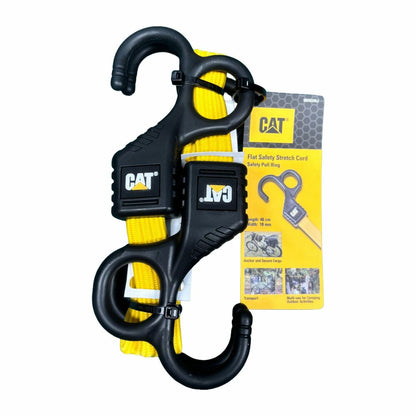 CAT フラットセーフティストレッチコード(Flat Safety Stretch Cord) 2本セット 40cm/100cm 980503INJ/980506INJ-980503INJ
