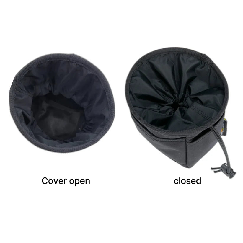 Durawork ビッグマウスポーチ Dura203 BLK/BRW/WHT