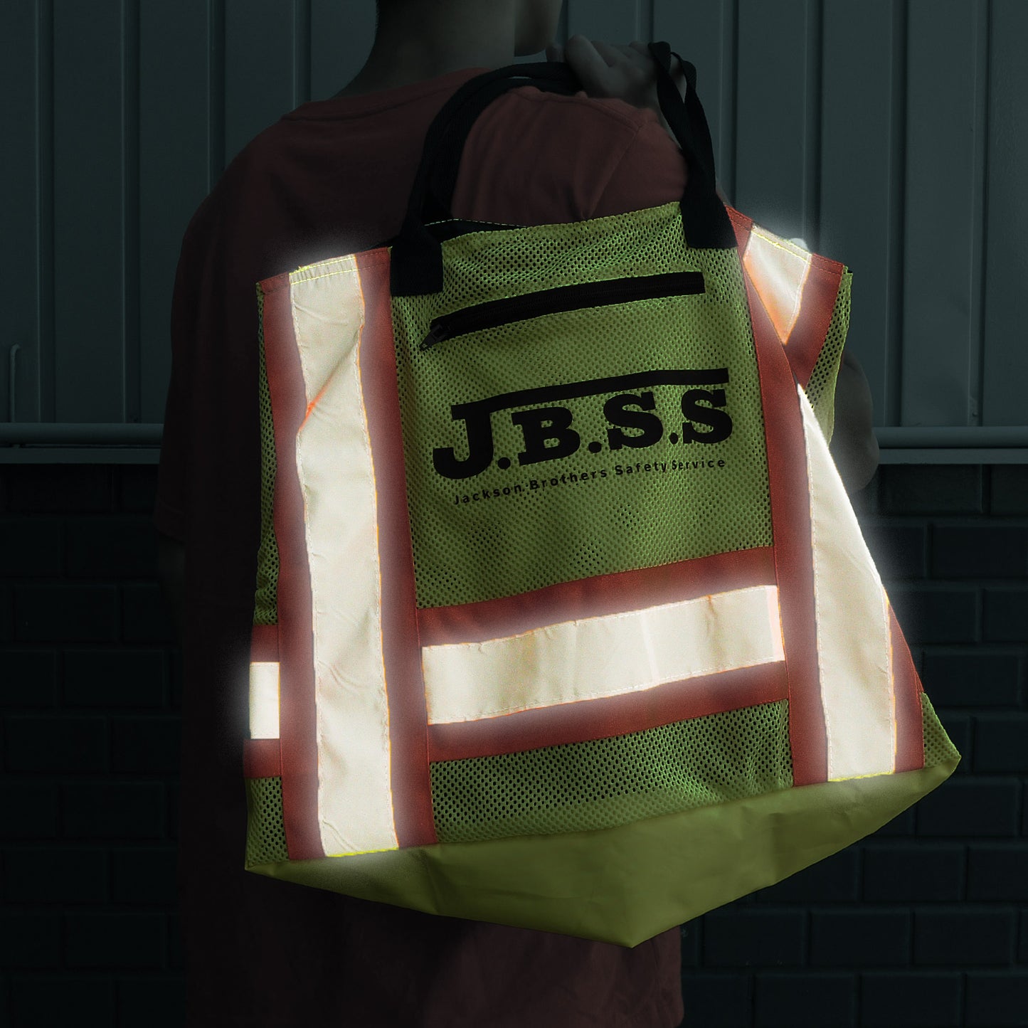JBSS Hi-VisハードハットBAG JB-TOT-OR/YE/GR-
