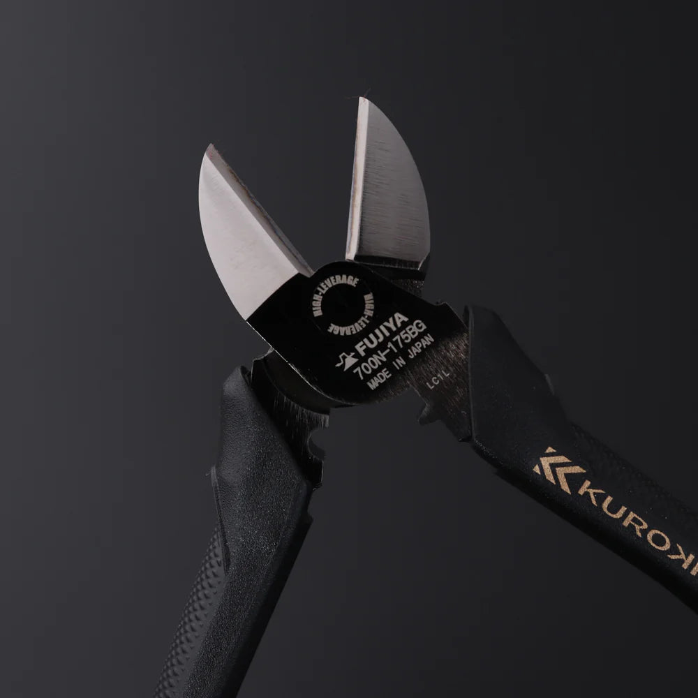 フジ矢 偏芯強力ニッパ(黒金)175mm 700N-175BG【金津屋商店 フジ矢 偏芯強力ニッパ(黒金)175mm 700N-175BG【金津屋商店