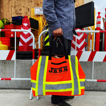 JBSS Hi-VisハードハットBAG JB-TOT-OR/YE/GR-