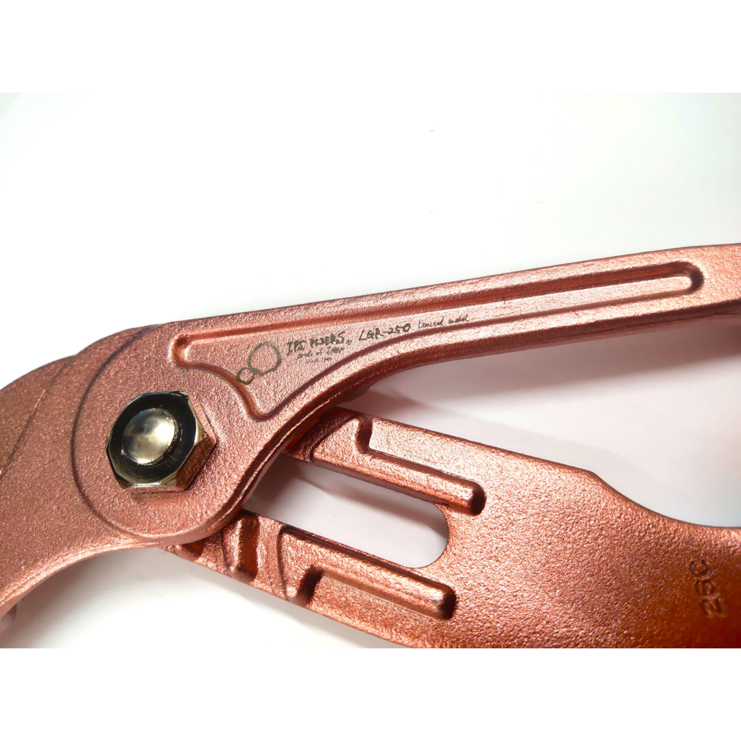 IPS PLIERS 軽プラモンスターG 250mm（軽量溝付きウォータポンププライヤ） LGR-250PV-