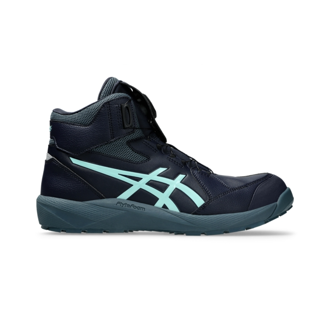 アシックス ウィンジョブ CP314 BOA LC ミッドナイト×イルミネイトミント【限定】-
