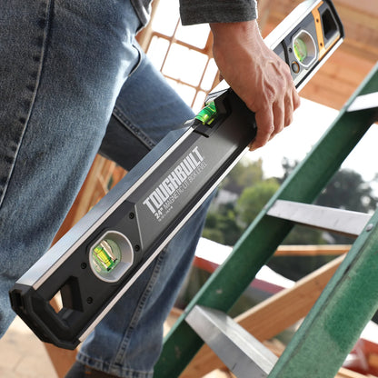 TOUGHBUILT 24in LEDマグネット水平器 TB-H2-L-24LH-M-