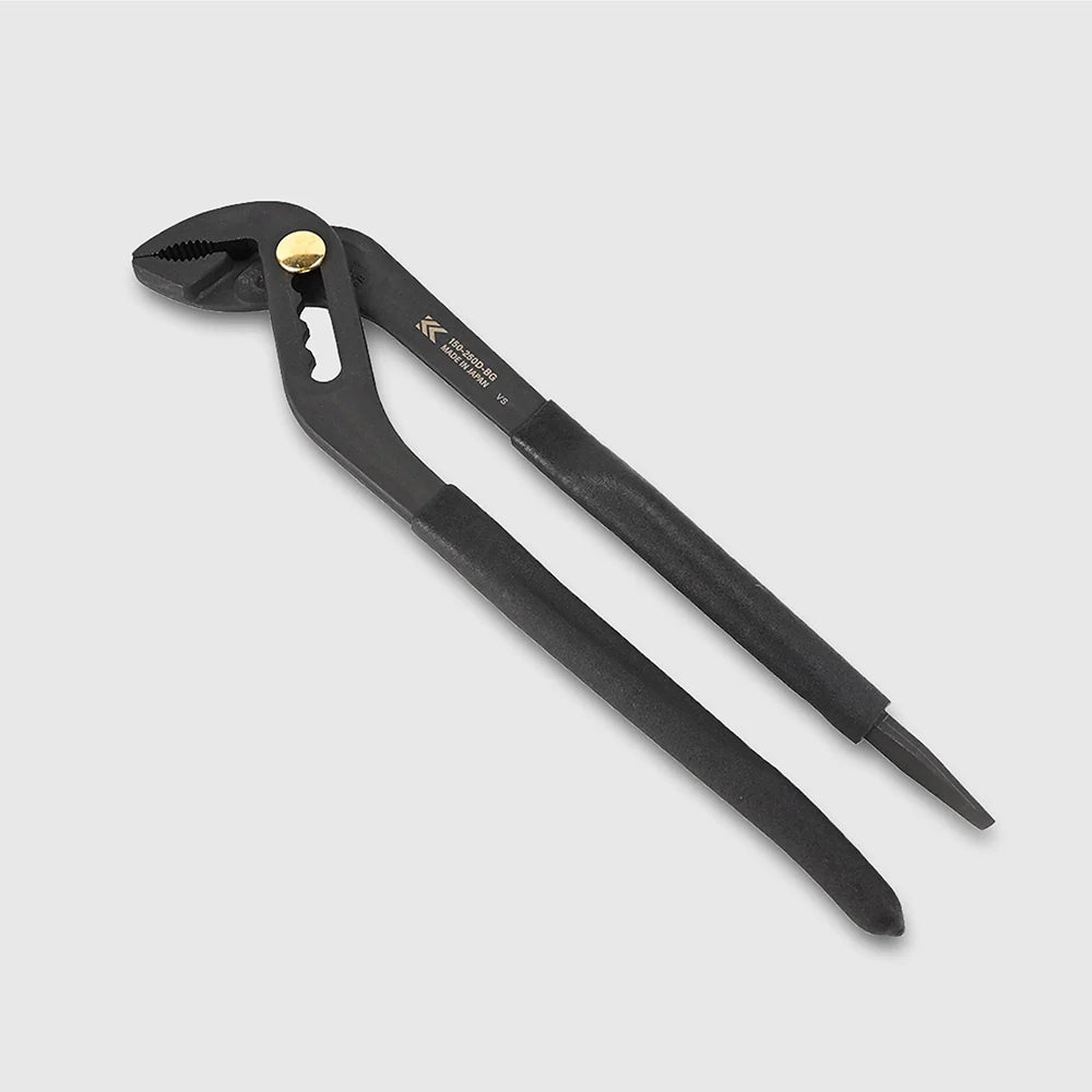 【予約商品】フジ矢 ウォーターポンププライヤー（黒金） 150-250D-BG