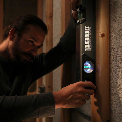 TOUGHBUILT 24in LEDマグネット水平器 TB-H2-L-24LH-M-