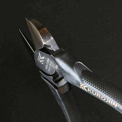 【予約商品】フジ矢 偏芯強力ニッパ薄刃（黒金）175mm 760N-175BG-