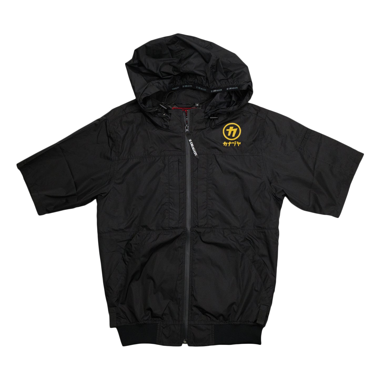 自重堂 Z-DRAGON 空調服(R) 半袖ブルゾン 74400 ブラック【 金津屋商店ロゴプリント】-