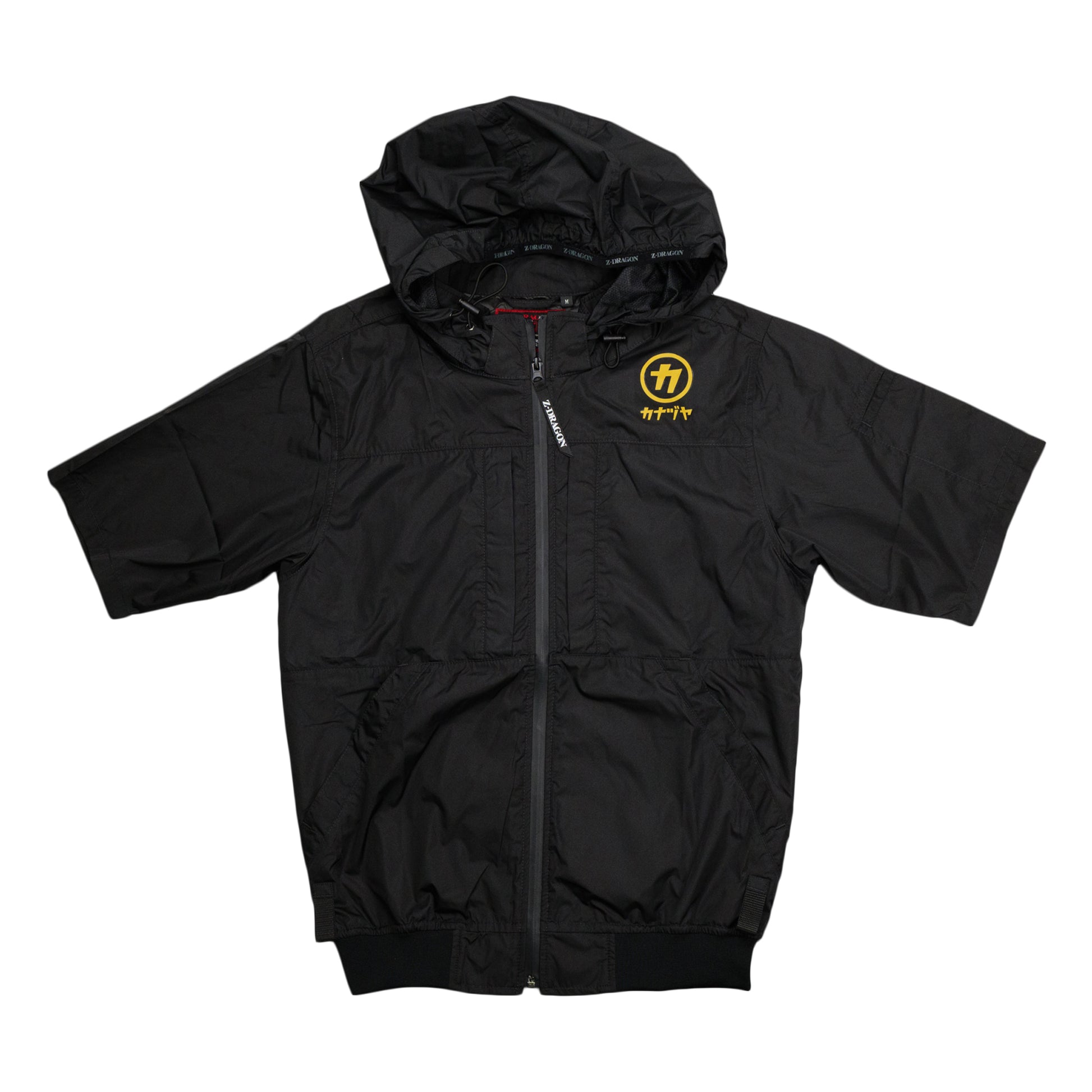 自重堂 Z-DRAGON 空調服(R) 半袖ブルゾン 74400 ブラック【 金津屋商店ロゴプリント】-