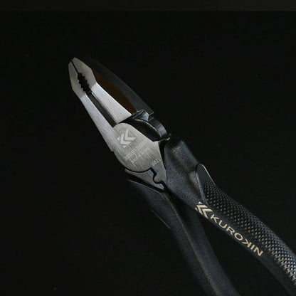 【予約商品】フジ矢 テコペン偏芯パワーペンチ （黒金）200mm 3000SP-200BG-