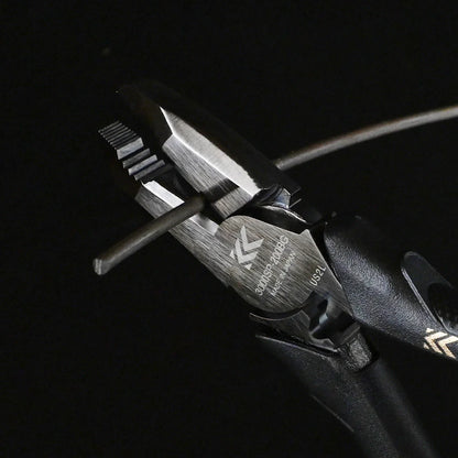 【予約商品】フジ矢 テコペン偏芯パワーペンチ （黒金）200mm 3000SP-200BG-