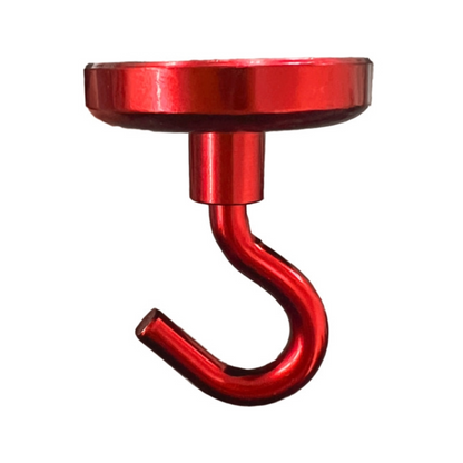 三星商事 カラー本気磁石フック レッド/ブラック MJH-25/36