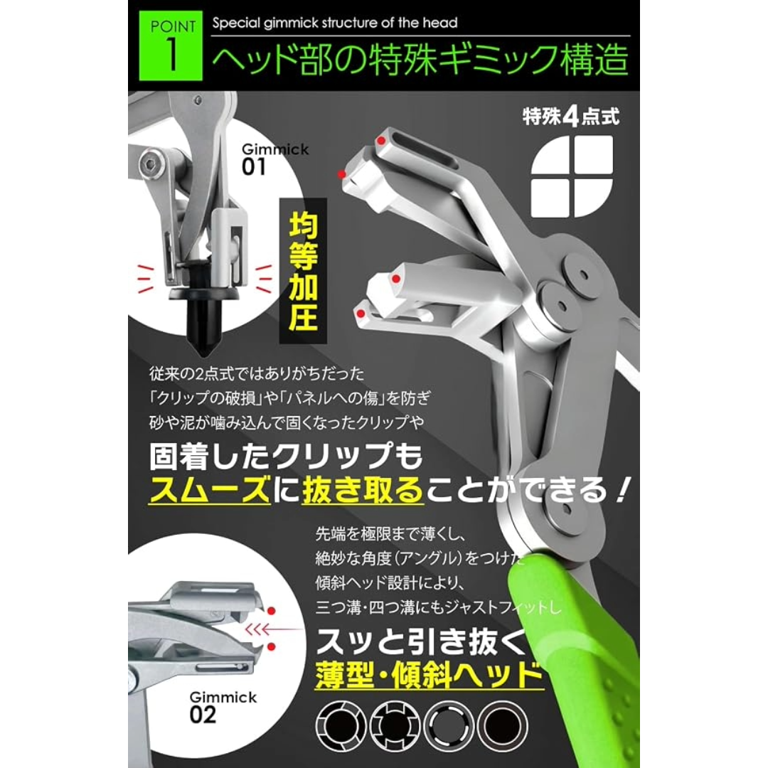 ワダイプロダクツ クリップとる WA-10